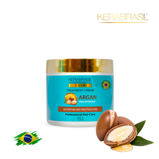 KERABRASIL Argan Oil Hair Mask 500g - Intense Hydration & Repair