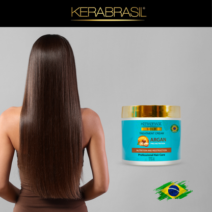 KERABRASIL Argan Oil Hair Mask 500g - Intense Hydration & Repair