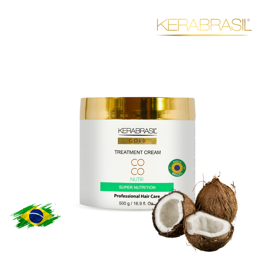 KERABRASIL Coco Nutri Treatment - 500g - Deep Hydration Hair Mask