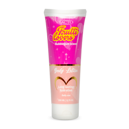 Kerabrasil Frutti Lovers Bubblegum Scented Body Lotion - Deep Hydration, Soft Skin, 6.76 oz